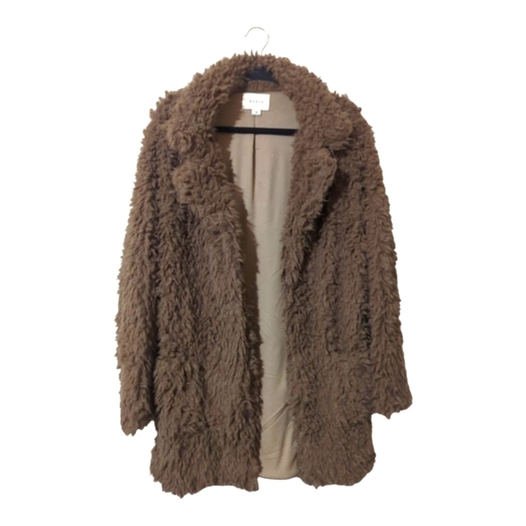 HYFVE Shaggy Faux-Fur Coat W/ Pockets - Picture 2 of 6